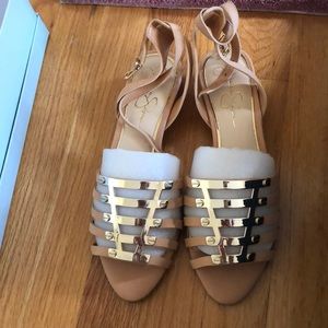 Jessica Simpson flat sandal “Ebelah”